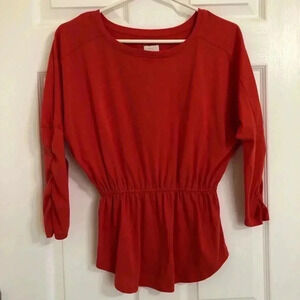 Anthropologie  Postmark Dolman Peplum Top NWOT XS